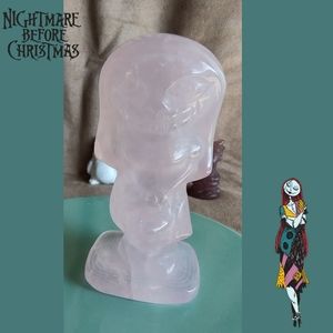 Sally Rose Quartz Carving